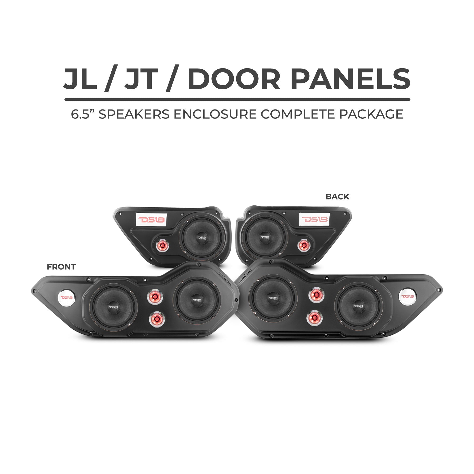 DS18 JL/JT (Gladiator) Door Panels Loaded Package