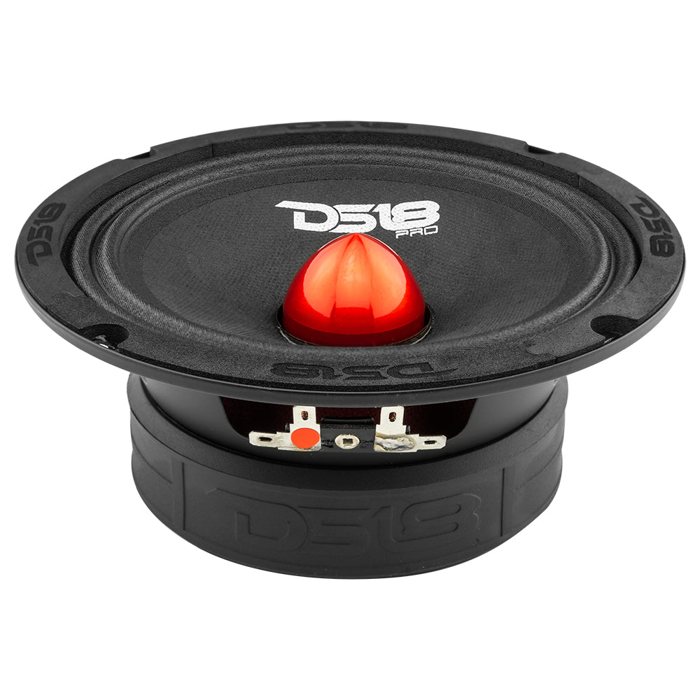 DS18 PRO-GM6B 6.5" Mid-Range Loudspeaker with Bullet 480 Watts 8-Ohm