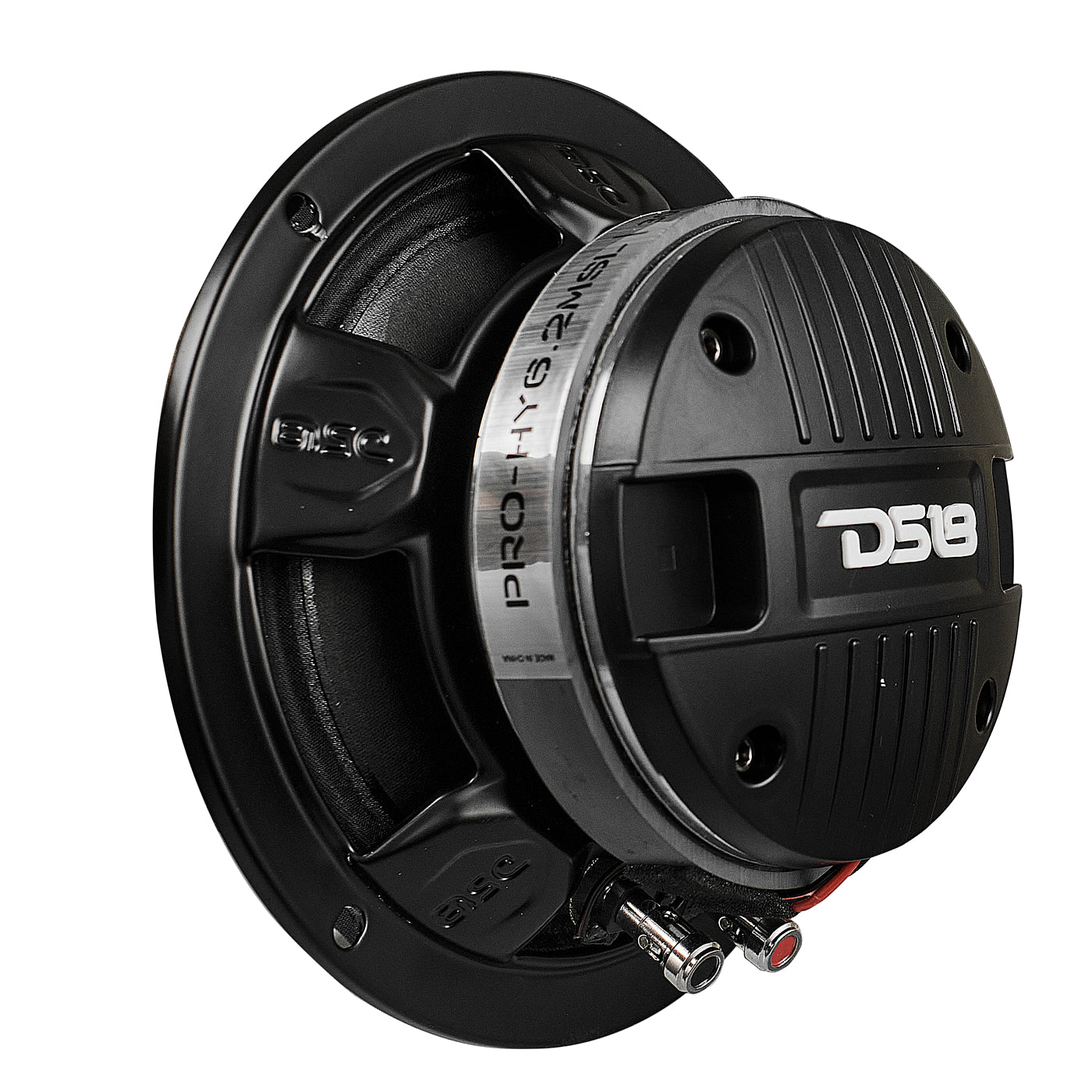 PRO 6.5" Hybrid Slim Loudspeaker with a 1" Compression Driver Horn 150 Watts Rms 2-Ohm