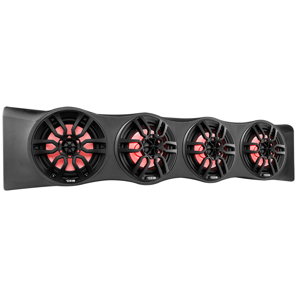 Ford Bronco 6th Gen 4-Door Overhead Bar System fits 4 x 8" speakers + 2 x 6.5" Speakers and 2 x 3.78" Tweeters