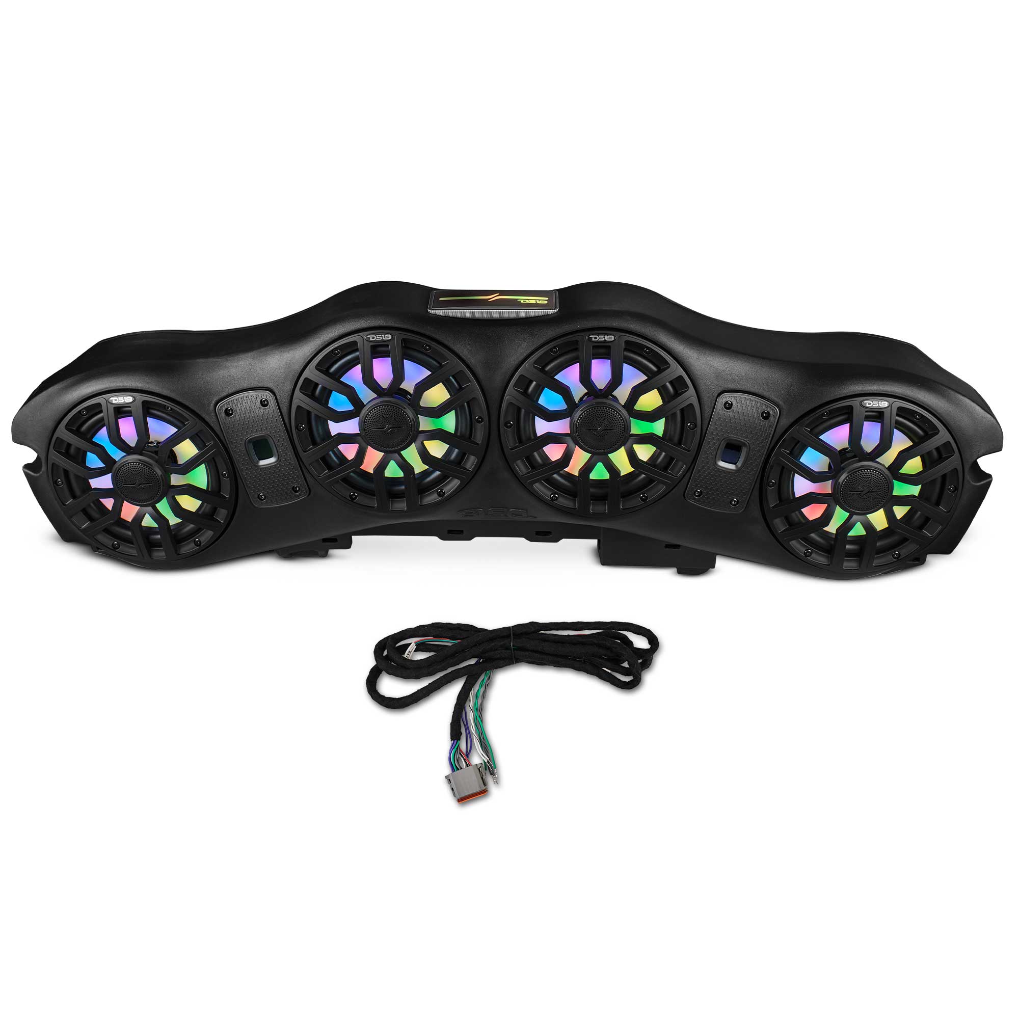 Loaded Jeep Wrangler/Gladiator JL/JLU/JT 2024-2025 Overhead Sound Bar Including 4 X 8" NXL-IQ8 Marine Speakers