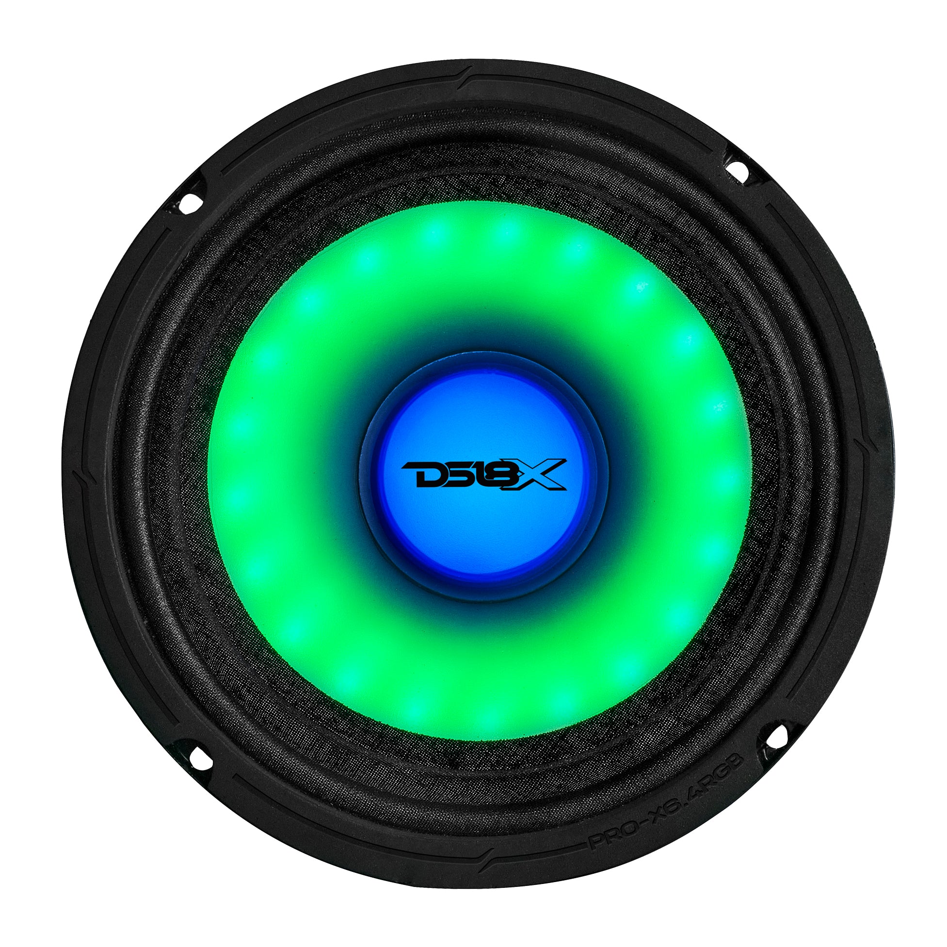 6.5" Mid-Range Loudspeaker with Dual RGB LED For Cone & Dust Cap 250 Watts 4-Ohm