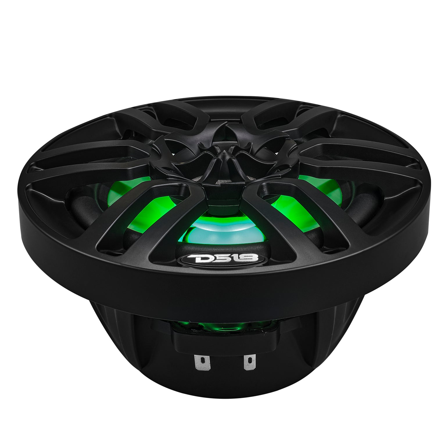 NXL 6.5" 2-Way Coaxial Marine Speaker With LED RGB Lights 100 Watts Rms 4-Ohm -Black