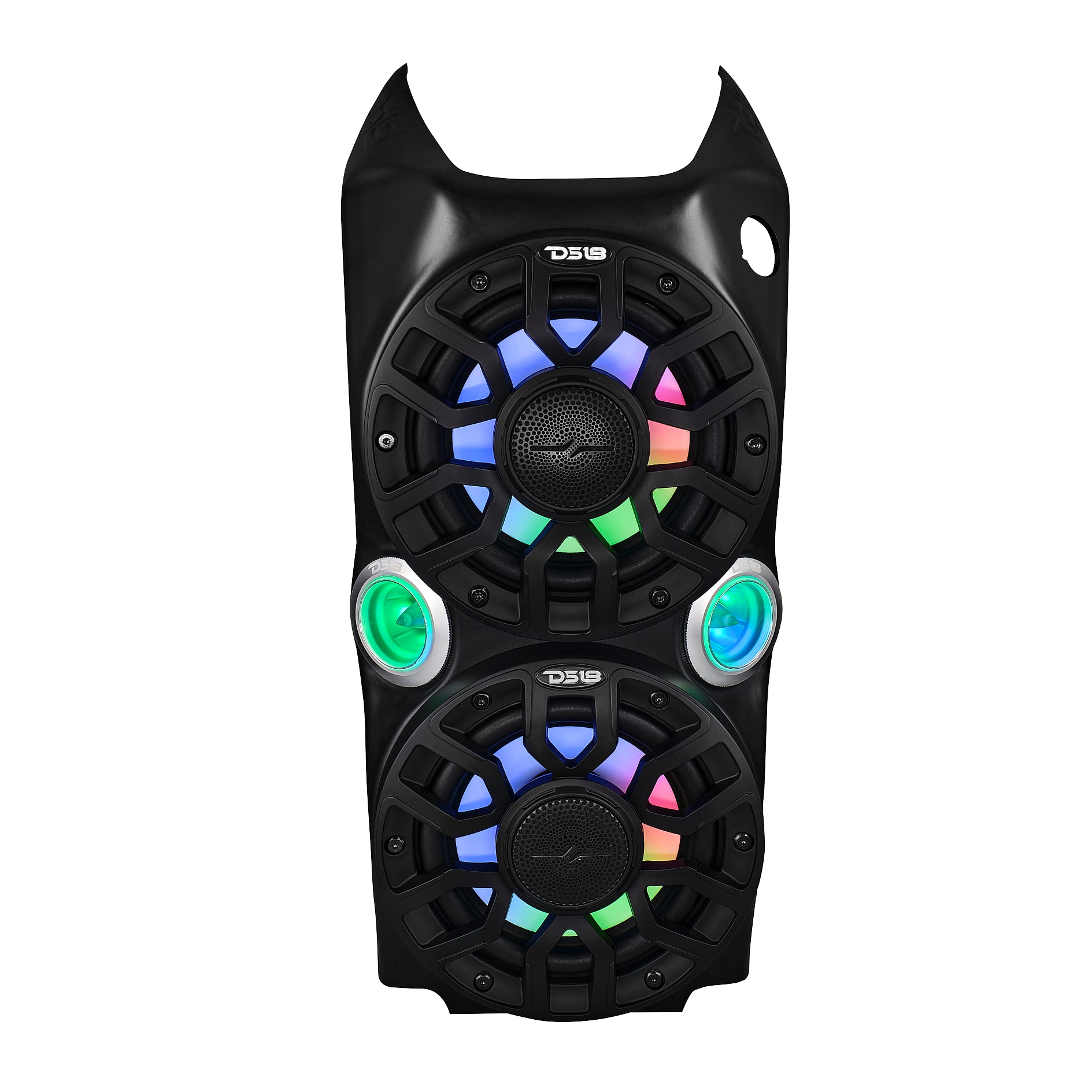 Polaris Slingshot Waterfall Center Console Loaded | 2 x NXL-IQ6/BK & 2 x PRO-TW7LD and Digital LED Lights | 2015 - Current