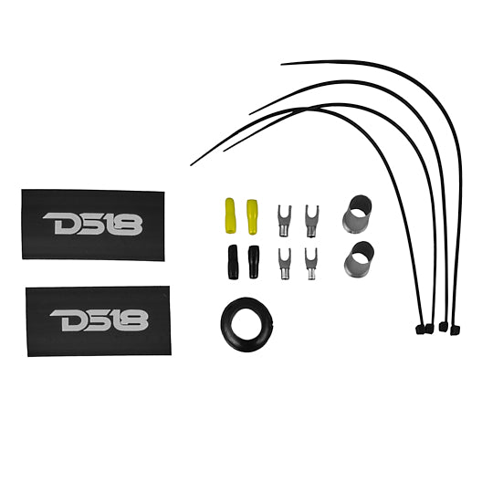 0-GA Amplifier Installation Wiring Kit - Yellow