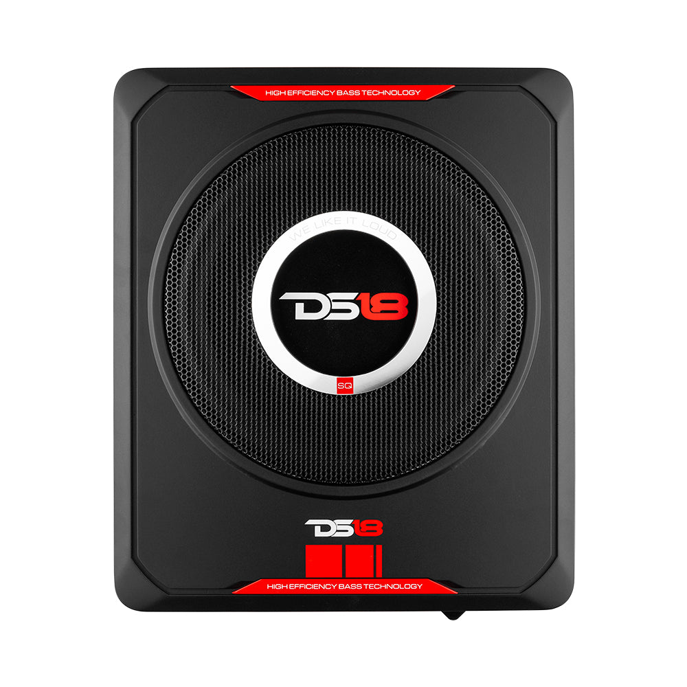 8" Amplified UnderSeat Subwoofer 300 Watts Rms